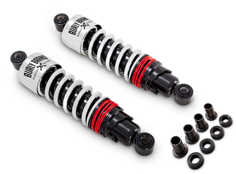 Burly Brand Slammer Plus Shocks 11.5" Chrome XL - B28-1205 For Harley Sportster 1988-2003 | Yamaha Watercraft 1998-2003