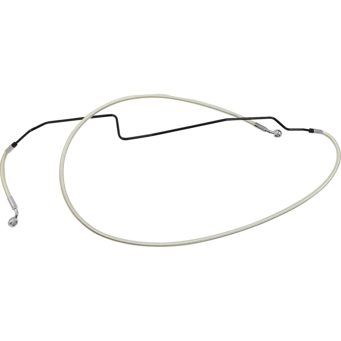 MAGNUM SHIELDING 1741-6222 AS375148 Braided Front Brake Line Brake Line - Upper - Sterling Chromite II