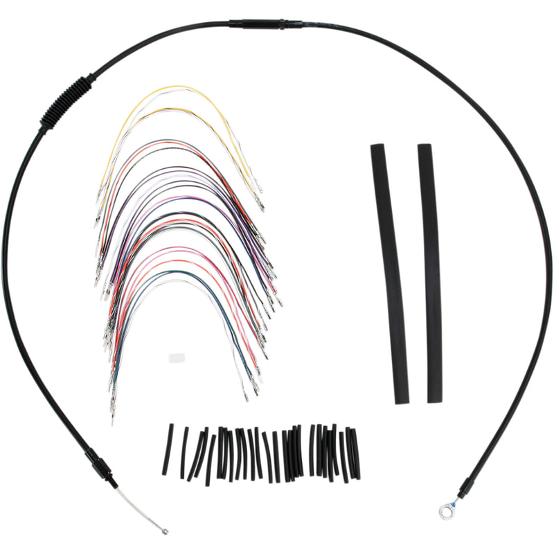 Burly Brand Complete Cable Kit - B30-1048 For Harley Touring 2008-2013