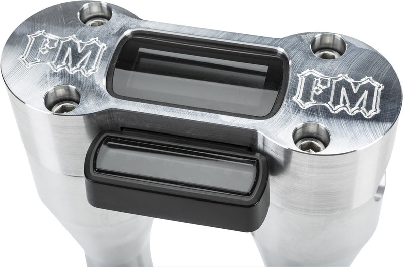 Forbidden Moto Bar Riser W HUD 9" Fxbb RAW - 825-05042 For Harley Dyna 2006-2019
