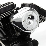 S&S Cycle 170-0528 01-15 Fuel-injected Softail Stealth Air Cleaner Kit W/ Chrome Teardrop Cover - User 1