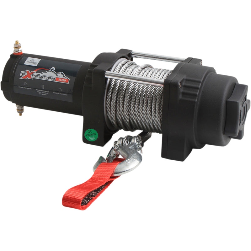 ALL BALLS 4505-0820 431-01023 Winch 3500 lb - wire - 4 bolt