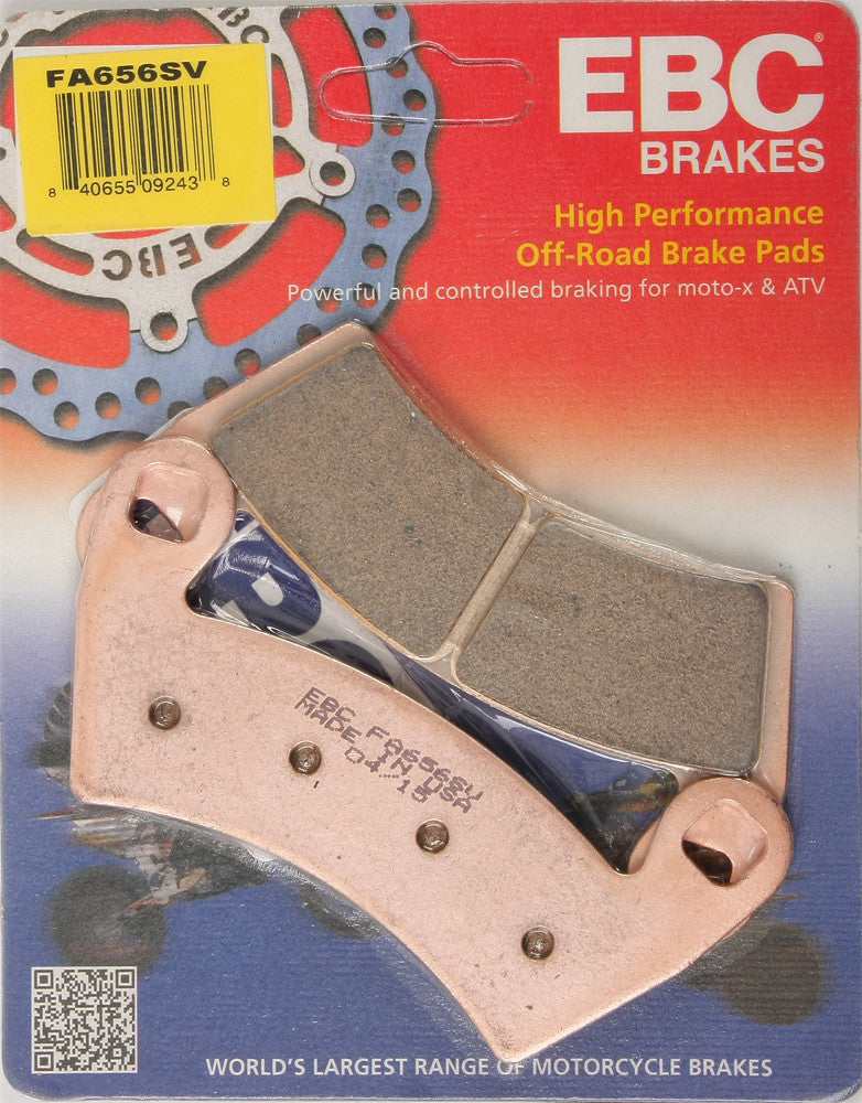 EBC Brake Pads Severe Duty SV Series - FA656SV Polaris UTVs 2011-2019