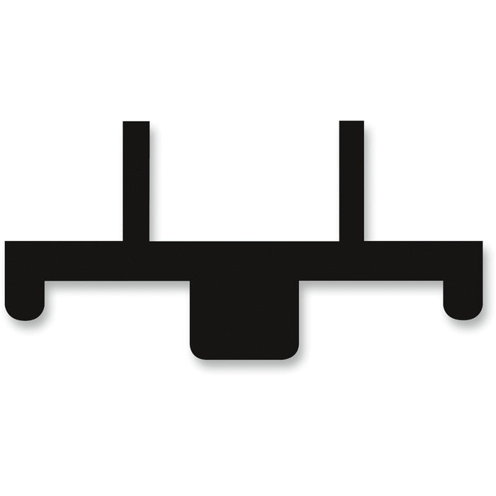 C&A PRO 4602-0043 77020392 MTX Mountain and Trail Skis black - 8"