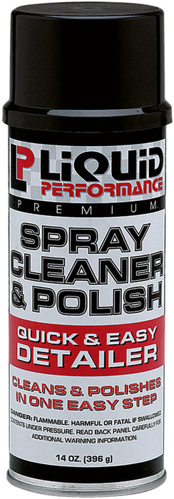 Liquid Performance 80-0219 0140 SPRAY CLEANER & POLISH 12OZ