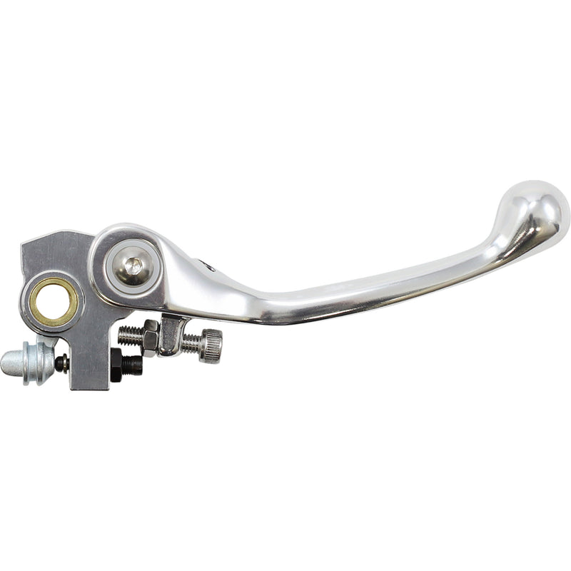 MOOSE OFFROAD 0614-1832 H07-1909BS Flex FG Forged 6061-T6 Brake Lever Brake Lever - Silver