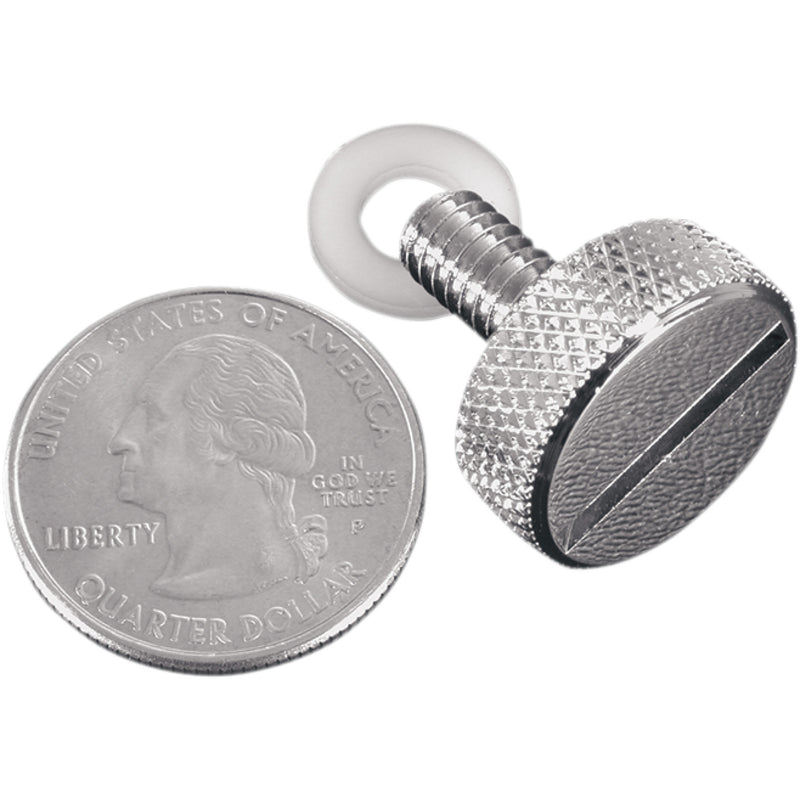MUSTANG 0820-0023 78043 Quarter Turn™ Seat Thumb Screw Kit 1-1/4"-20 Thumbscrew