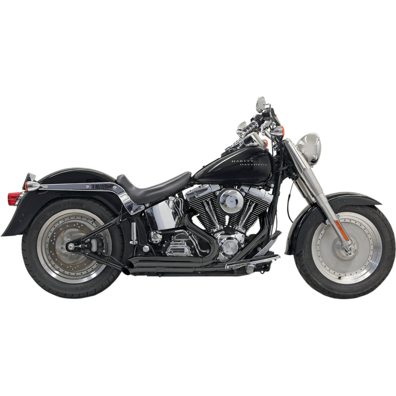 Bassani Xhaust Prostreet 2-Into-2 Exhaust System - 1S24DB For Harley Softail 1986-2017