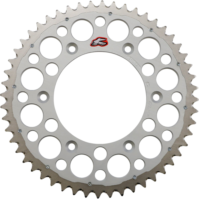 RENTHAL 1210-0235 1540-520-52GPSI Twinring™ Rear Sprocket 52 tooth - silver