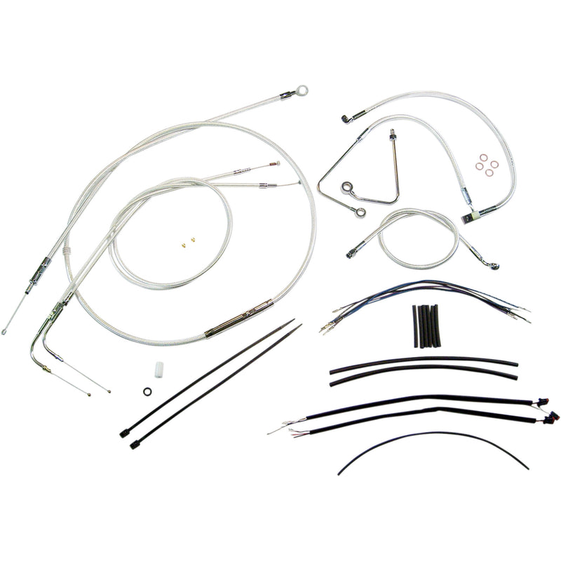 Magnum Shielding Cable Kit - 387263 For Harley Softail 2011-2014