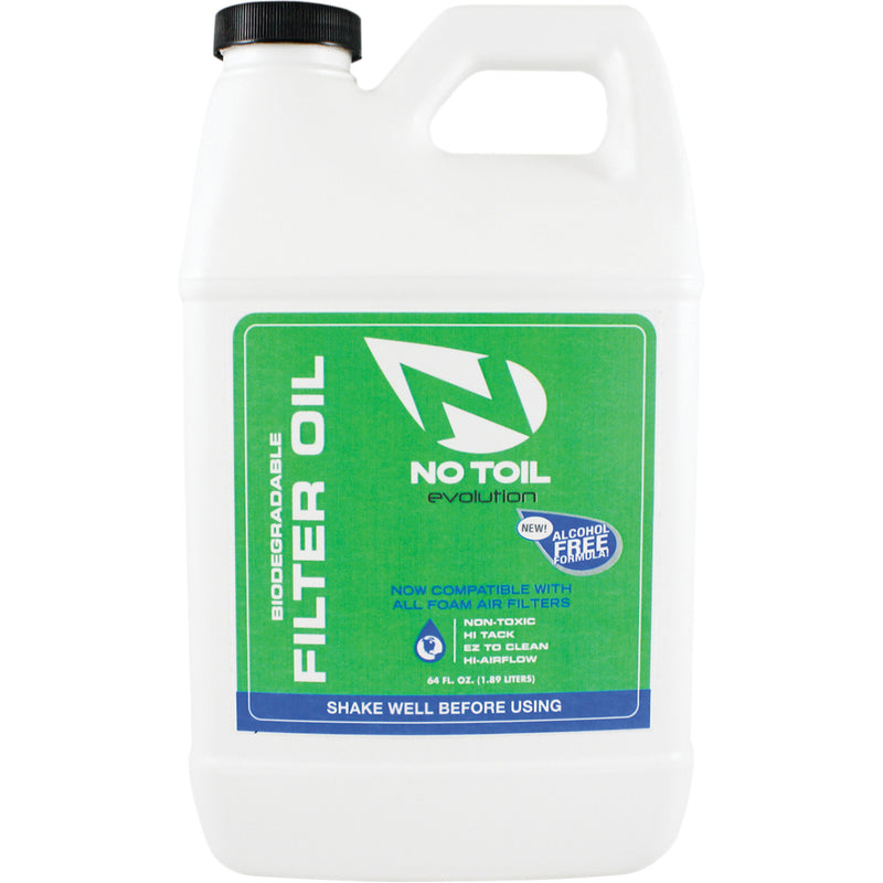 NO TOIL 3610-0028 EV118 Evolution Air Filter Oil Air Filter Oil - 64 U.S. fl oz.