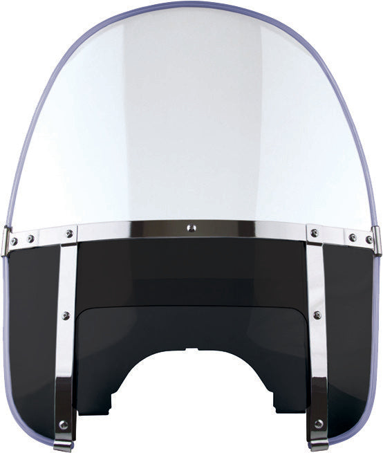 National Cycle Heritage Beaded Windshield Black Adjustable Window - N2233 For Harley Motorcycles 1980-2017