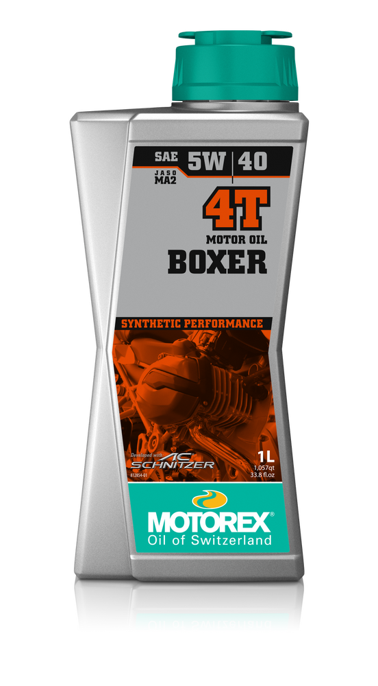 Motorex 580-1240 308239 BOXER OIL 4T SAE 5W40 1L 10/CASE