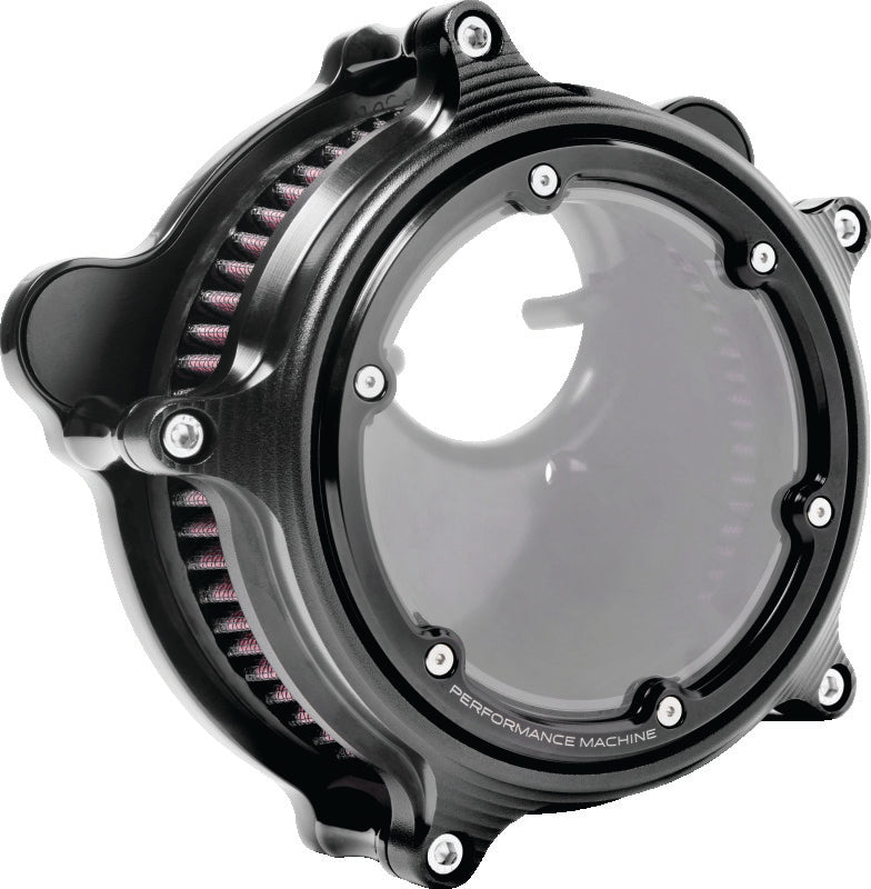 Performance Machine 0206-2157-SMB Vision Air Cleaner W/bezel - Black Ops - User 3
