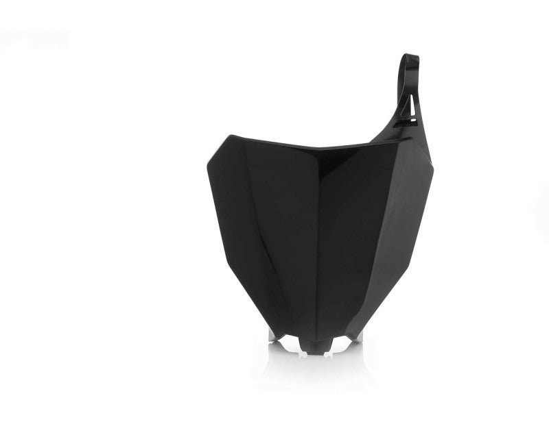 Acerbis 2630680001 17-18 Honda CRF250R/CRF450R/CRF450RX Front Number Plate - Black - Photo - Primary