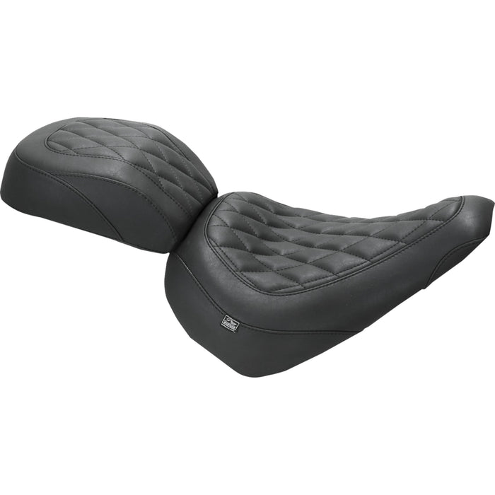 MUSTANG 0802-1664 85213 Wide Tripper™ Passenger Seat diamond - black stitch - fxbr '23-'25