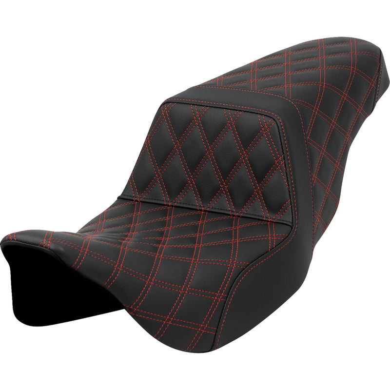 Saddlemen Step-Up Seat - 808-07B-17504 For Harley Touring 2008-2023