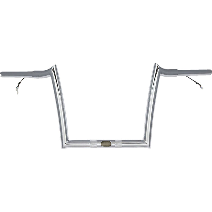 PAUL YAFFE BAGGER NATION 0601-6515 PYO:OEMPW-15L-10 C Pre-Wired Monkey Bar Handlebar - 10" - Chrome