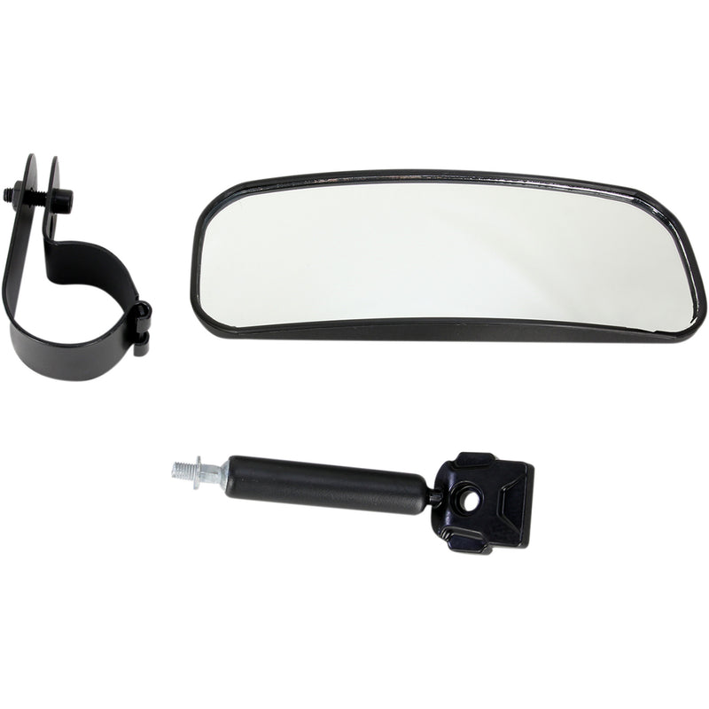 MOOSE OFFROAD 0640-0857 56-18052A Auto-Style Wide Angle Rearview Mirror Mirror - Auto-Style - Rear View - Wide Angle - Rectangle - Black - 2"