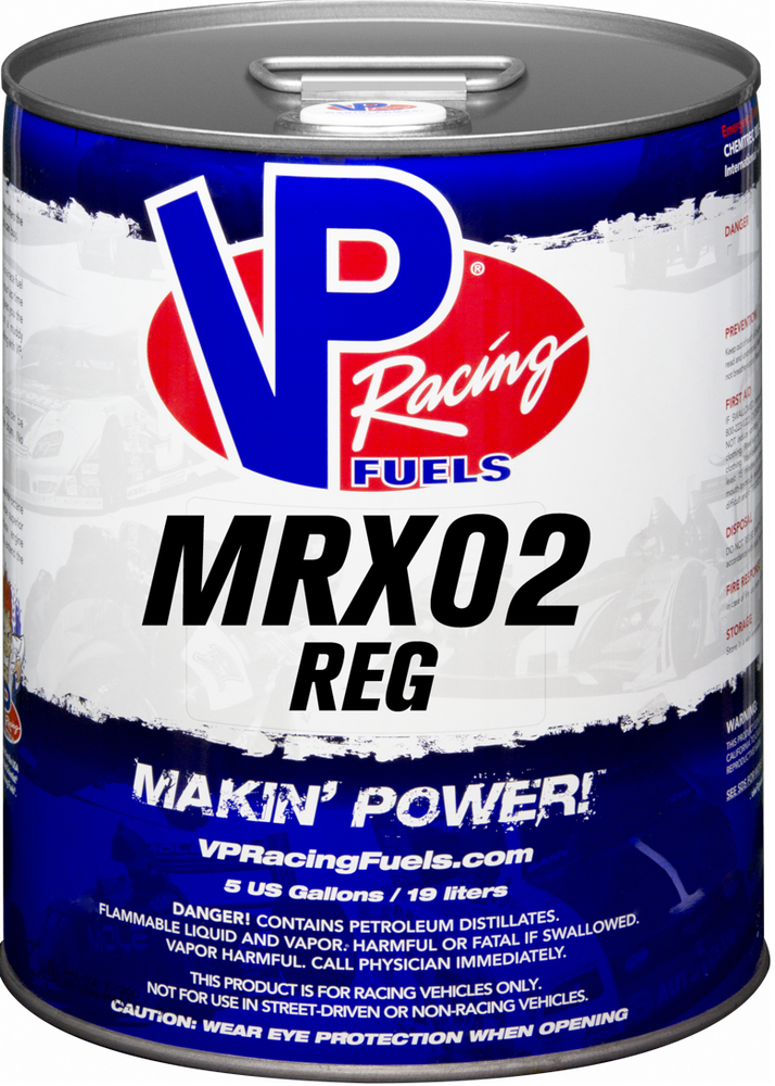 Vp Racing 30-36045 2362 MRX02 REG VP FUEL 5 GAL PAIL
