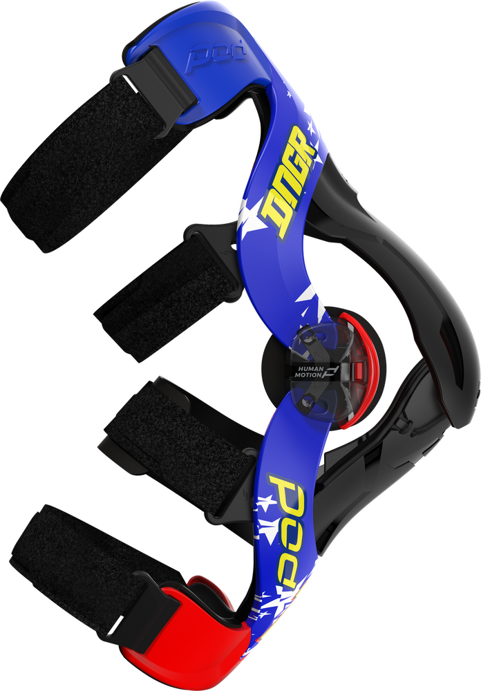 Pod 664-0455S K4027-DBLE2-XS/SM K4 2.0 LE KNEE BRACE (PR) DANGER BOY V2 XS/SM