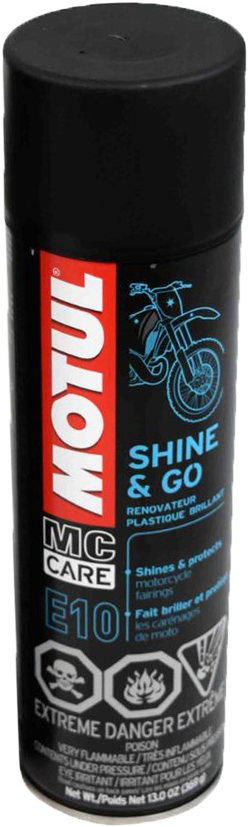 Motul 82-2229 108093 SHINE & GO 13 OZ 12/CASE