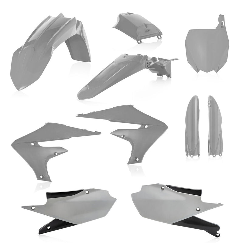 Acerbis Full Plastic Kit Grey - 2736350011 Yamaha YZ 450 / YZ 250 2018-2023