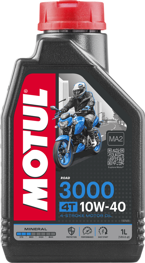 Motul 82-20141 107672 3000 PETROLEUM OIL 10W40 1L