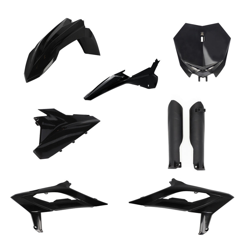 Acerbis Full Plastic Kit Beta Black - 2979660001 Beta 300 / 450 2022-2024