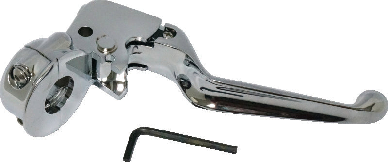 Bikers Choice 488729 96-14 Big Twin 96-03 XL Chrome Clutch Lever & Bracket - Photo - Primary