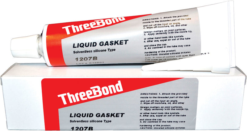 Threebond 59-9109 1207B100G LIQUID GASKET BLACK 3.5OZ