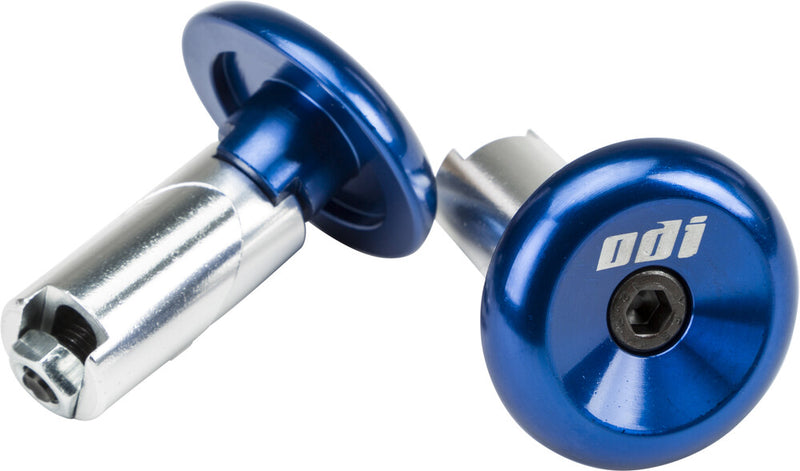 Odi Aluminum Bar END Plugs Blue - F71APU