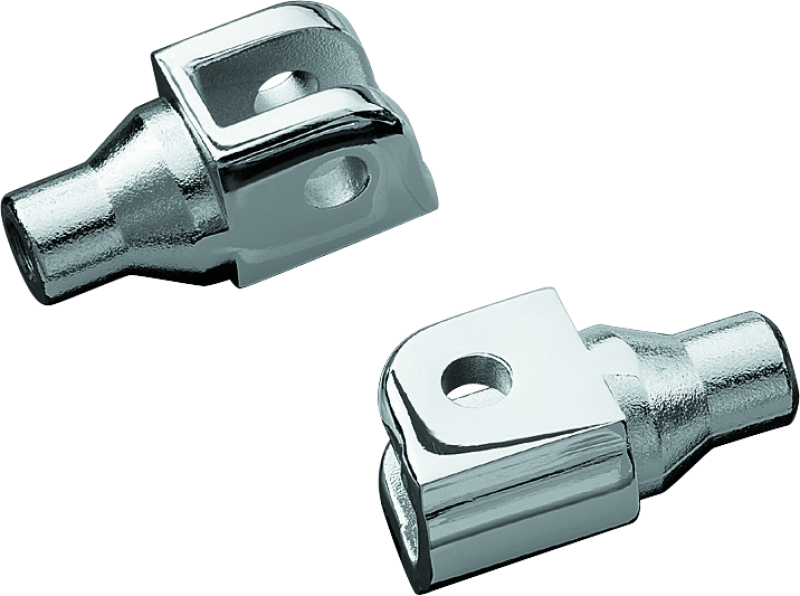 Kuryakyn 7939 Tapered Peg Adapter Front Chrome - Photo - Primary