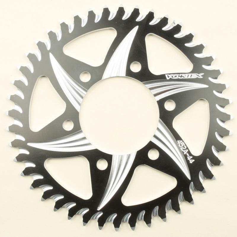 Vortex Rear CAT5 Sprocket Aluminum 44T-520 Black - 452AZK-44 Kawasaki Motorcycles 1990-2014