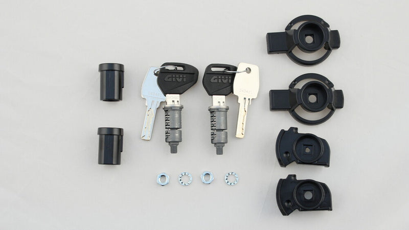 Givi Security Lock SET X 2 Pair Lock SET - SL102 For Honda Motorcycles 2002-2010 | Triumph Tiger / XC 800 / Tiger Explorer / XC 1200 2011-2019