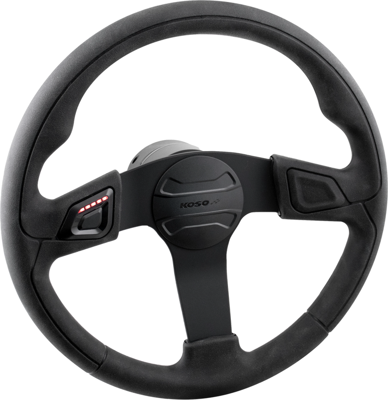 Koso North America Heated Steering Wheel - AY001000 For Polaris Ranger 2016-2025 | Can-Am Defender 2016-2024