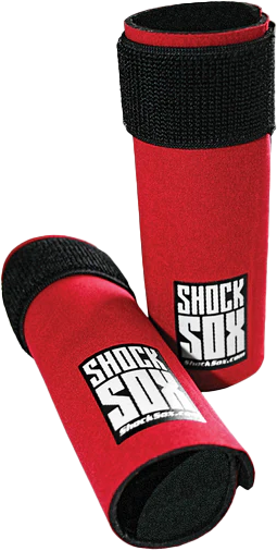 Shock Sox 800045 800045 STREET SHOCK SOX 6"U RED UPSIDE DOWN FORKS