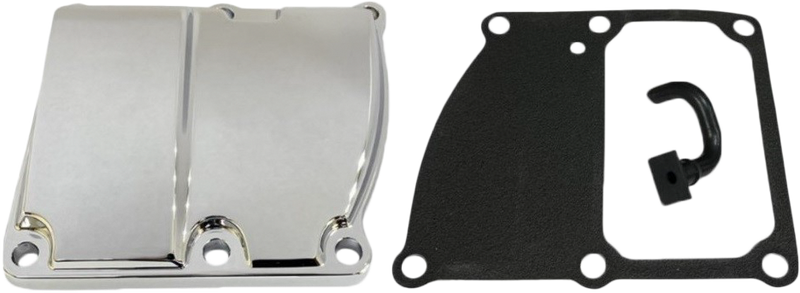 Harddrive 302840 M8 Trans TOP Cover Kit Chrome For Harley Motorcycles 2017-2021