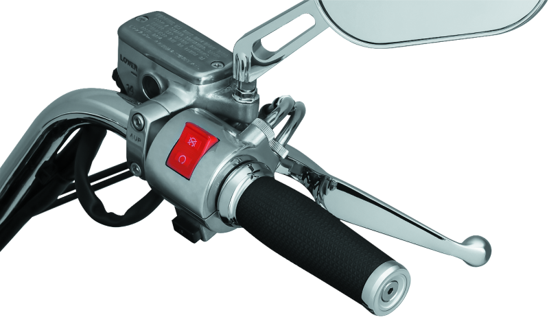 Kuryakyn 5948 Thresher Grips Universal 1inch Chrome - User 1