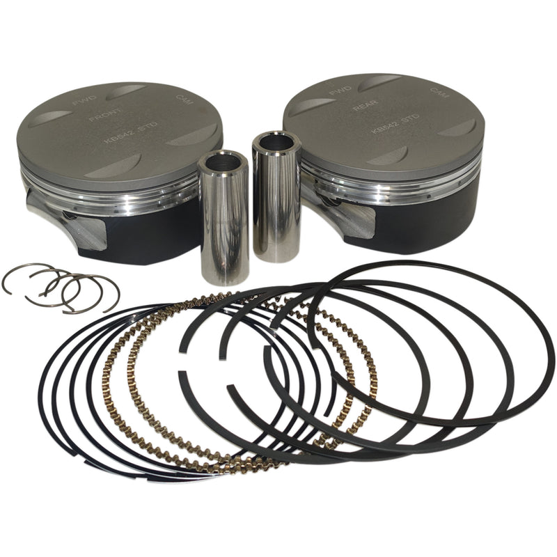 KB Performance Piston Kit - KB542LCA.STD For Harley Motorcycles 2017-2026
