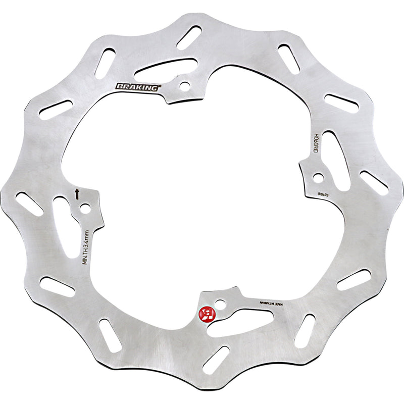 BRAKING 1711-0426 HO60RID MX Rotor Brake Rotor - Honda CR - HO60RID