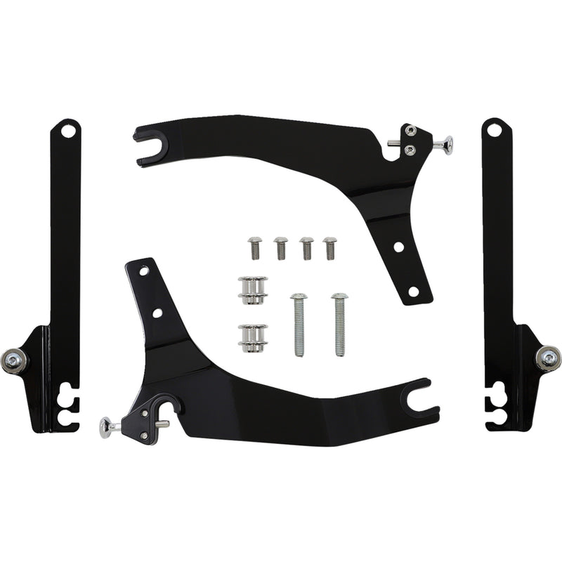 Cobra Backrest Kit - 602-2044B For Harley Dyna 2006-2017