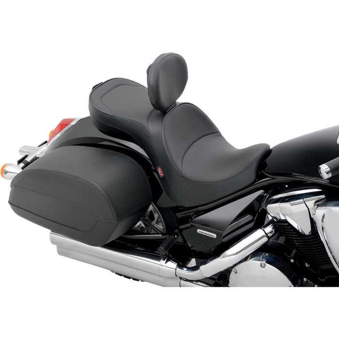 Z1R 0810-1713 Low-Profile Touring Seat With EZ Glide II™ Backrest Option Double Bucket Seat - Backrest - Mild - VT1300