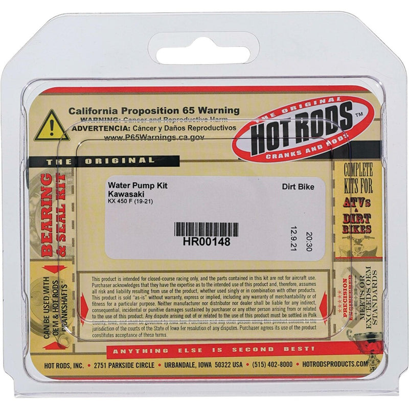 Hot Rods Water Pump Repair Kit - HR00148 Kawasaki KX 450 2019-2021