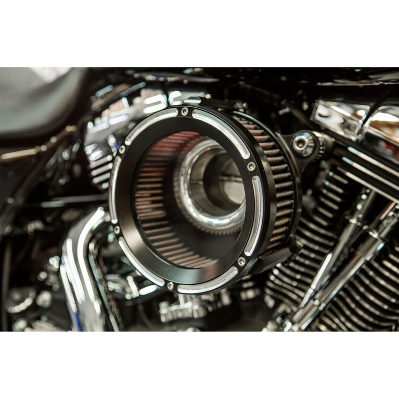 Trask Assault Charge Breather Air Cleaner - TM-1021RC For Harley Motorcycles 1999-2017