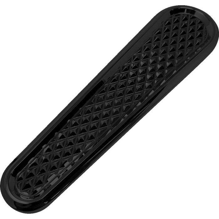 COVINGTONS 2202-0301 C3053-B Dash Insert — Street Glide - Diamondback - Black