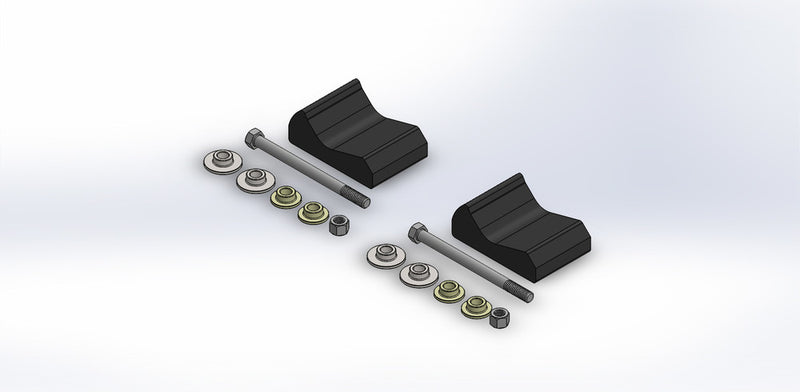 Slydog 150-59825 MKTPOL001 PR /SLY DOG MOUNT KIT POL ALL TRAILING ARMS 3/8"