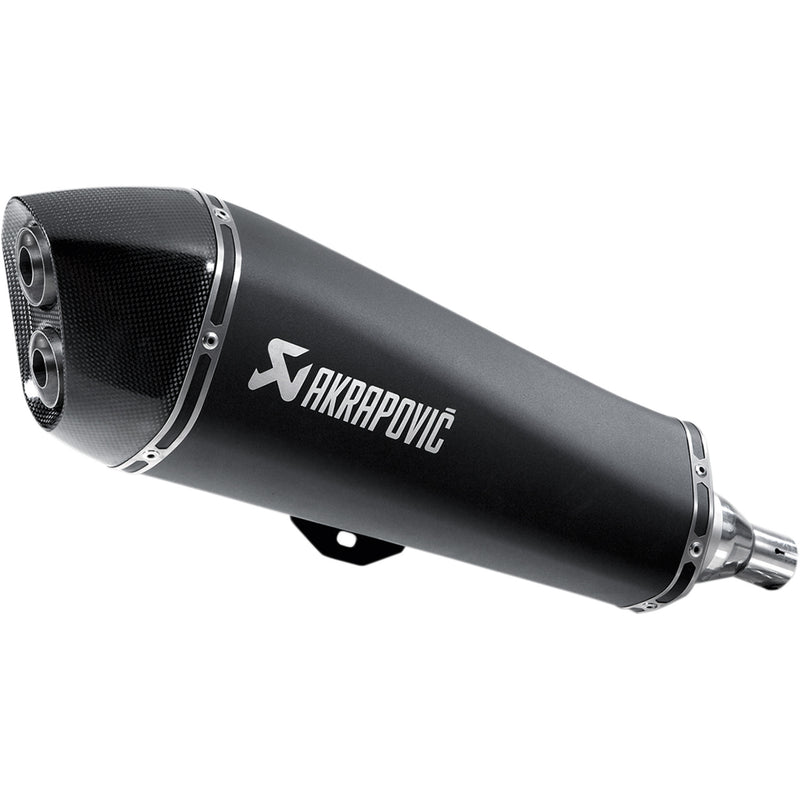 Akrapovic Muffler - S-PI4SO3-HRSSBL For Gilera Fuoco 500 2007-2016 | Peugeot Satelis 500 2009-2010