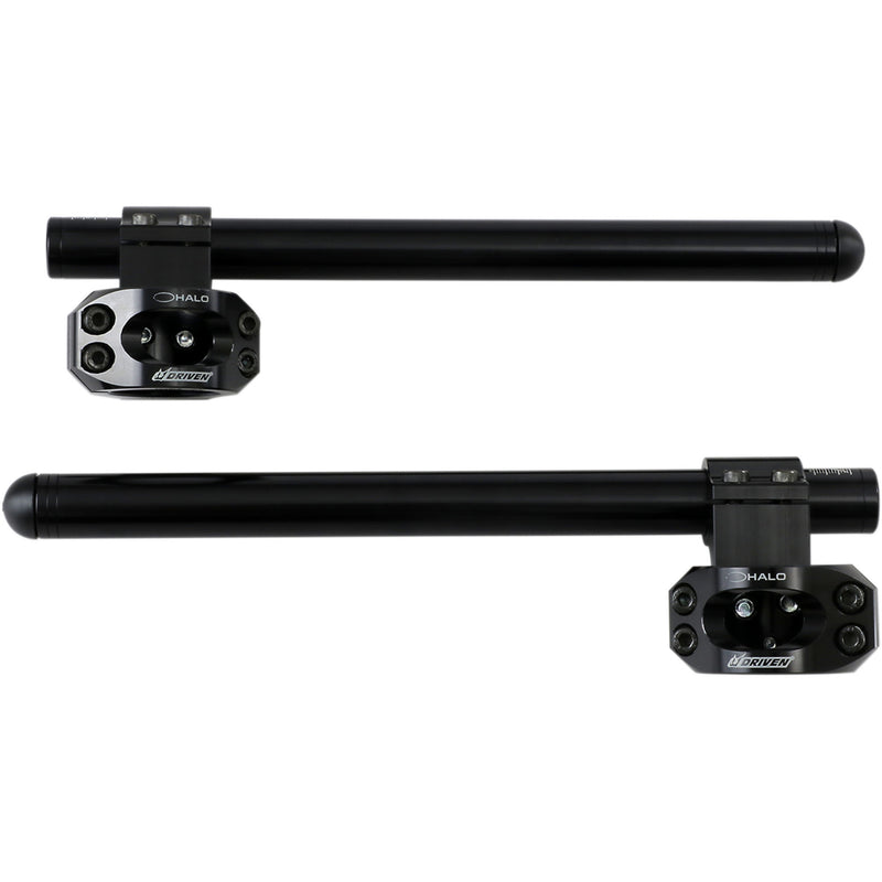 DRIVEN RACING 0601-3965 DHCLOR37BK Halo Clip-On Handlebar Handlebar - Clip-On - Halo - 37 mm - Black
