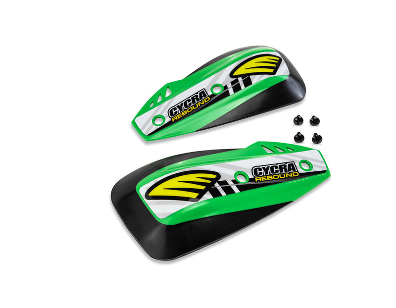 Cycra 714-1812 1CYC-1027-72 REPLACEMENTDX HAND SHIELDS REBOUND GREEN